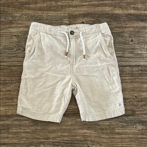 Kids Tan Linen Look Shorts